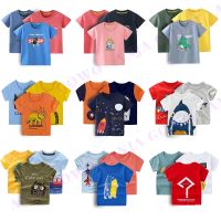 Spring and Summer Childrens Clothing Pure Cotton Short Sleeve Childrens Cartoon T-shirt Boys and Girls T-Shirt Top