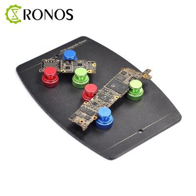 Multi-function Magnetic Fixture Magnetic Plate PCB Circuit Motherboard Fixing Tools with 6pcs Moving Magnetic Pins