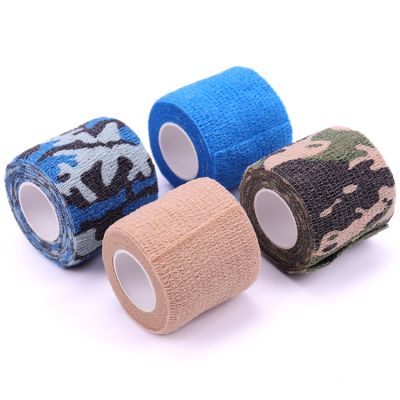 【LZ】 5cmx4.5m Hot 4 Colors Self Adhesive Ankle Finger Muscles Care Non-Woven Fabrics Wrist Support Medical Bandage