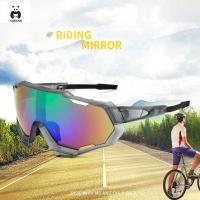 CRICUSD แว่นตากีฬา ทันสมัย สีสัน แว่นตาจักรยาน แว่นสายตา MTB Photochromic ป้องกันรังสียูวี กลางแจ้ง เลนส์โพลาไรซ์ แว่นกันแดดปั่นจักรยาน แว่นตาจักรยาน แว่นกันแดดจักรยาน