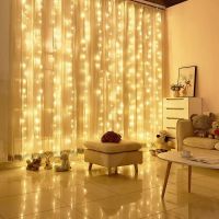 3/4/6M USB LED Curtains Festoon Led Light Garlands Christmas Lights Christmas Decorations String Lights New Year Street Garland