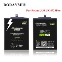 DORAYMI สำหรับ R Edmi 3 Pro 3วินาที3X 4X 3Pro Bateria 4500มิลลิแอมป์ชั่วโมง BM47สูงเปลี่ยนโทรศัพท์ Batterie