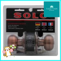 ลูกบิดห้องน้ำ SOLO 94D-222AC-BK หัวจัน สีทองแดงรมดำSOLO 94D-222AC-BK ANTIQUE COPPER BATHROOM KNOB **ราคารวม Vat แล้วค่ะ ไม่มีบวกเพิ่ม**