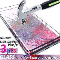 [CNIU digital accessories] ฟิล์มกระจกกันรอยแบบเต็มหน้าจอสำหรับ Samsung Galaxy S20 Ultra Note 10 Plus ฟิล์มกันรอยหน้าจอสำหรับ Galaxy S10 Plus S9