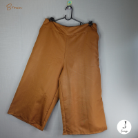 พร้อมส่งจ้า?กางเกงสาวพลัสไซส์ กางเกง culotte ผ้ารามิโน มีซิป Plus size girlss Pants,culotte pants,ramino fabric,with zip