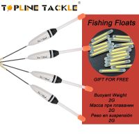 【YD】 Topline Tackle Fishing Float 10pcs/Bag Buoy Bobber 2g 16.5cm Barguzinsky Fir for Tackles Tools