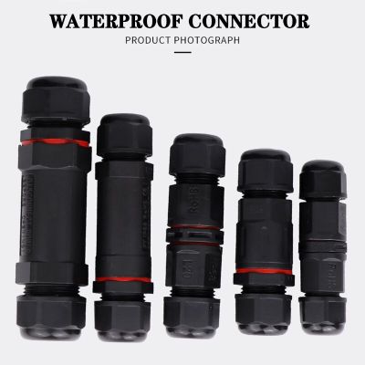 Hot Selling IP68 Waterproof Cable Connector I-Type/Y-Type/T-Type 2Pin 3Pin 4Pin 5Pin Electrical Terminal Adapter  LED Light Wire Connector