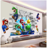 การ์ตูนเกม 3D สติ๊กเกอร์ติดผนังสำหรับห้องพักเด็ก Decals Nursery Home Decor ไวนิลภาพจิตรกรรมฝาผนังสำหรับห้องนอนห้องนั่งเล่นโปสเตอร์เกม-sdhdfreydf