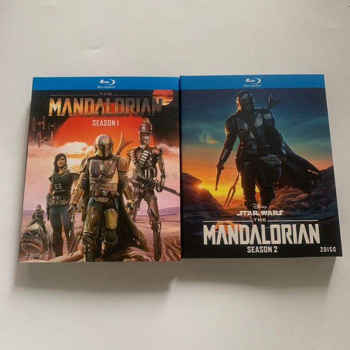 Star Wars: Mandalorians Season 1-2 sci fi BD Blu ray Disc HD collection ...