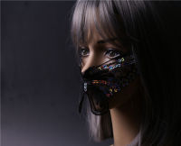 ? Butterfly Mask Internet Celebrous Beauty Cover Mouth Stage Dance Fun Sexy Veil Live Mask Lower Half Face Mask