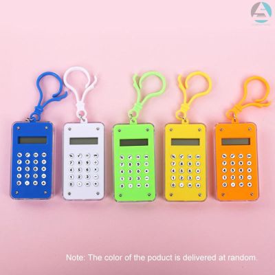 ELECTRONIC Kalkulator Saku Elektronik Mini Portable Display 8 Digit Warna Permen Untuk Pelajar SekolahKantor
