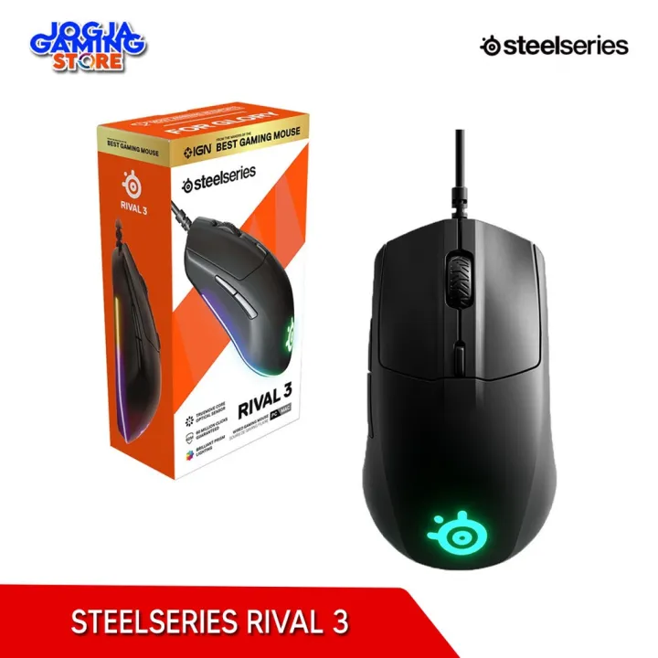 STEELSERIES RIVAL 3 GAMING MOUSE Lazada Indonesia