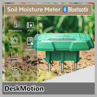 RainPoint Soil Moisture Meter เซ็นเซอร์วัดความชื้นและอุณหภูมิของพืชเชื่อมต่อกับหน้าจอมอนิเตอร์ผ่าน Bluetooth