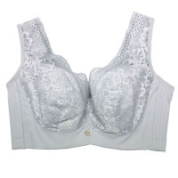 Large Boob Size Concealing Thin Full Cup Beauty Back Adjusted Large Size Underwear for Women mm Breast Holding Gather