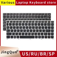 ✥☸♛ New US Russian Laptop Keyboard For Lenovo IdeaPad U310 U410 Z460A Z465G Z460 U460 Z465