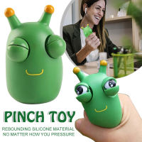 Squishy Squeeze Toys Popping Out Eyes Squeeze Toy Hand Novelty Toys Green