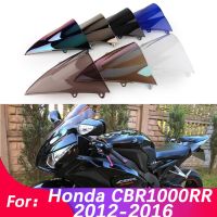 กระจกบังลมสำหรับฮอนด้า CBR1000RR CBR 1000 RR 1000RR 2012-2016อุปกรณ์เสริมกระจกหน้ารถคู่อุปกรณ์เสริมมอเตอร์ไซค์