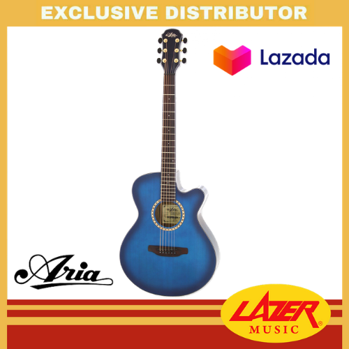 Aria TG1 Tigerwood Thin Body Cutaway Acoustic Guitar (TG1) Lazada PH