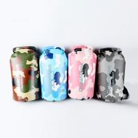 ☌ Outdoor camouflage drifting swimming waterproof bag shoulder shoulders dry men and women receive a backpack beach