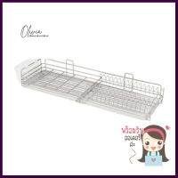 ชั้นคว่ำจานติดผนังพร้อมที่ใส่ช้อน+ถาด KECH 80 ซม.WALL-MOUNTED DISH DRAINER KECH 80CM **ลดราคาจัดหนัก **