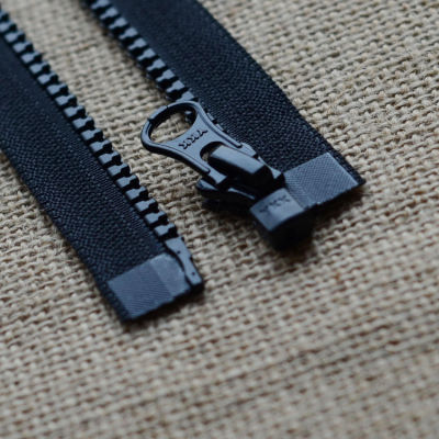 YKK Resin Zipper No. 5 Single Open Black 30-100cm Zippers for Sewing  Accesorios De Costura Door Hardware Locks Fabric Material