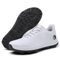 ✘▬❖ Men Spikes Golf Shoes Comfortable Golf Footwears for Men Light Weight Walking Footwears Luxury Golfers Sneakers Male