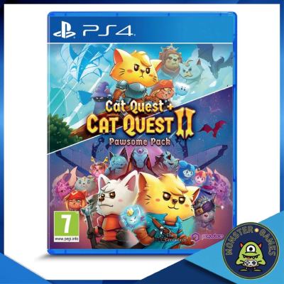 **มีซับไทย** Cat Quest Pawsome Pack 1&2 Ps4 Game แผ่นแท้มือ1!!!!! (Cat Quest Ps4)