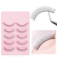 25คู่ฝึกขนตาปลอม Handmade Training Lash สำหรับผู้เริ่มต้นสอน Lashes Eye Extension Tools