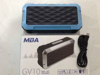 ลำโพงบลูทูธ ลำโพงไร้สาย MBA GV10 ตู้ลำโพงพกพา ขนาดเล็กมีแบตเตอรี่ในตัว USB AUX input TF Micro SD card USB Player FM radio Bluetooth Speaker