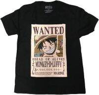 One Piece Luffy Bounty T-Shirt - Officially Licensed (Large) Black