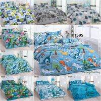 TOTO ผ้าปูที่นอน (ไม่รวมผ้านวม) TT 595 - 620 ( 3.5 , 5 , 6 ฟุต ) TT โตโต้ wonderful bedding bed ชุดที่นอน ชุดผ้าปู ที่ นอน ผ้าปู 595 561 600 619 620