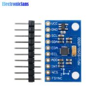 1Set SPI IIC / I2C GY-9250 MPU 9250 MPU-9250 ทัศนคติ 9 แกน + ไจโร + คันเร่ง + โมดูลบอร์ดเซ็นเซอร์แมกนีโตมิเตอร์ MPU9250 กําลังไฟ 3-5V