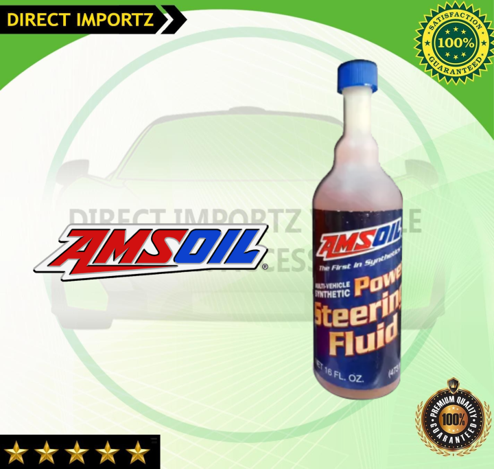 AMSOIL MultiVehicle Synthetic Power Steering Fluid 16 FL. OZ. (473mL