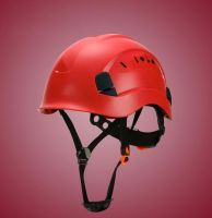 Safety Helmet Head Protection Hard ABS Climbing Anti-Impact Adjustable Band Breathable Vents Exploration Sports