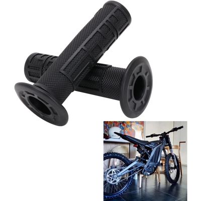 Throttle Grips, Motorcycle Rubber Handlebar Grips Dirt Bike Handle Bar for Surron Sur-Ron Light Bee X/S X160/X260