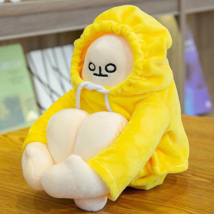 Banana Man Stuffed Toy Doll Plush Stress Reliever Anime Plushie Stuffed Pillow Toy Lazada 