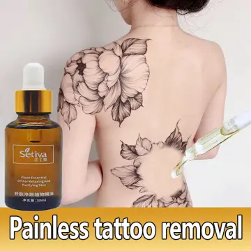 Permanent Tattoo Removal Cream Concealer Makeup No Pain Removal Powerful  Skin Tattoo Cleansing gel  Shopee Philippines