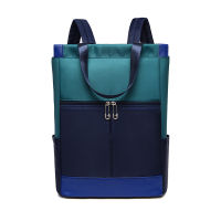 Oxford Waterproof 14 Inches Laptop Backpack Women Large Capacity Ladies Hand Double Shoulder Bags Female Bagpack Travel Bags