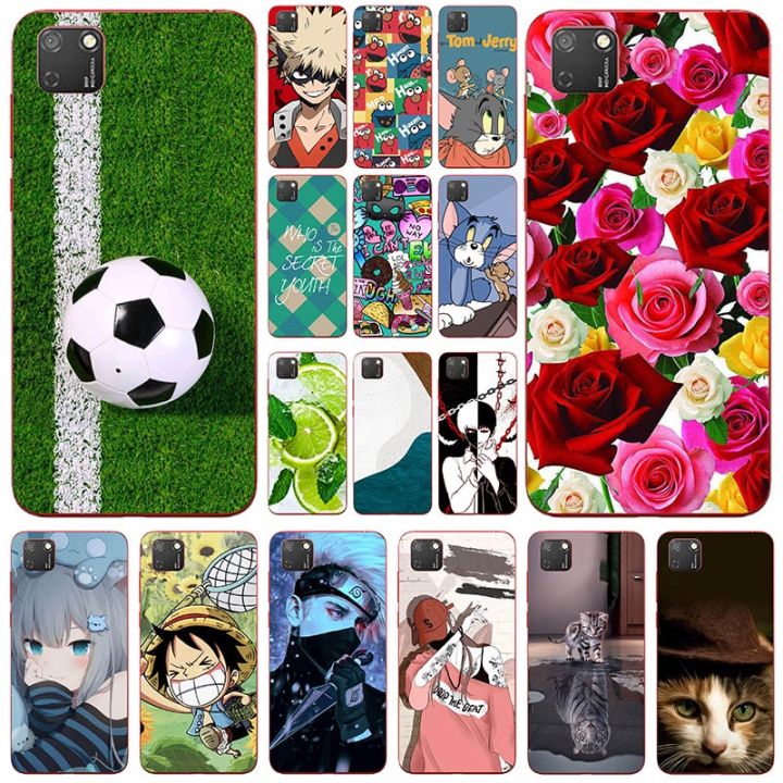 เคสโทรศัพท์แฟชั่นสำหรับ-huawei-y5p-dra-lx9-honor-9s-ซิลิโคนนิ่มลายการ์ตูนน่ารักกรอบฟุตบอล