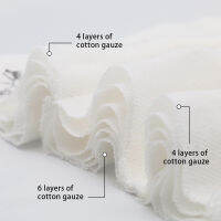 2021 New Kangobaby 6pcslot 100 Cotton Diaper Flat Prefold Nappy Insert