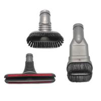 Xd969 3 in 1 round Brush + stiff Brush + Bed Brush สำหรับเครื่องดูดฝุ่น Dyson