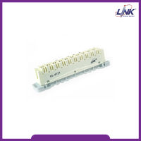 Link UL-4311 TELEPHONE CONNECTION MODULE 10 Pair (TOT Spec # OES 002 001 02) (เทอร์มินอลโทรศัพท์ สีเทา)