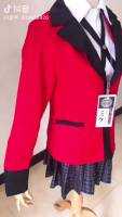 ✨✨BEST SELLER?? 7C276 จาบามิ ยูเมะโกะ โคตรเซียนโรงเรียนพนัน Jabami Yumeko Kakegurui Costume ##ชุดแฟนซี ชุดเด็ก ฮีโร่ Fancy Hero Kids