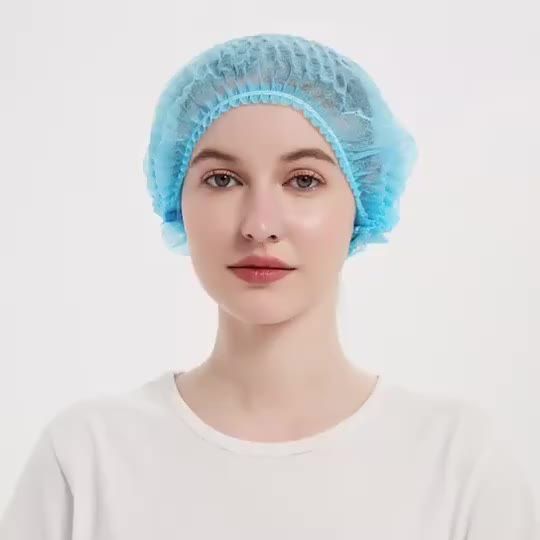 AMZ Medical Supply Disposable Hair Covers for Nurses 21'', Pack of 100 Blue  Disposable Hair Cap Medical Polypropylene, Breathable Disposable Bouffant  Cap with Elastic Band for Hospitals, Food Industry - Amazon.com