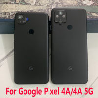 For Pixel 4A Cover Rear Door Housing Case Replacement For Pixel 4A 5G Battery Cover With Lens