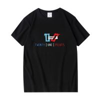 [Digital Print] เสื้อยืดแขนสั้น ผ้าฝ้าย พิมพ์ลาย Twenty One Pilots ขนาดใหญ่พิเศษ สําหรับผู้ชาย และผู้หญิง รองรับ 160 กก.