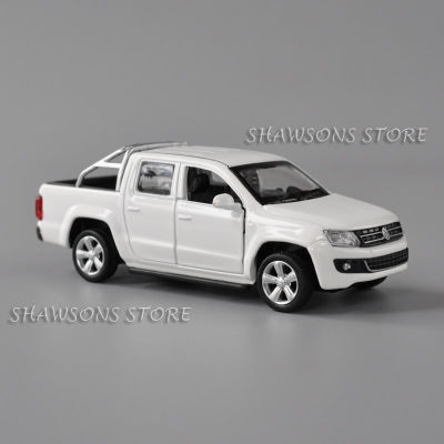 1:46 Diecast Metal Car Model Toys Volkswagen Amarok Pull Back Pickup Truck Collection