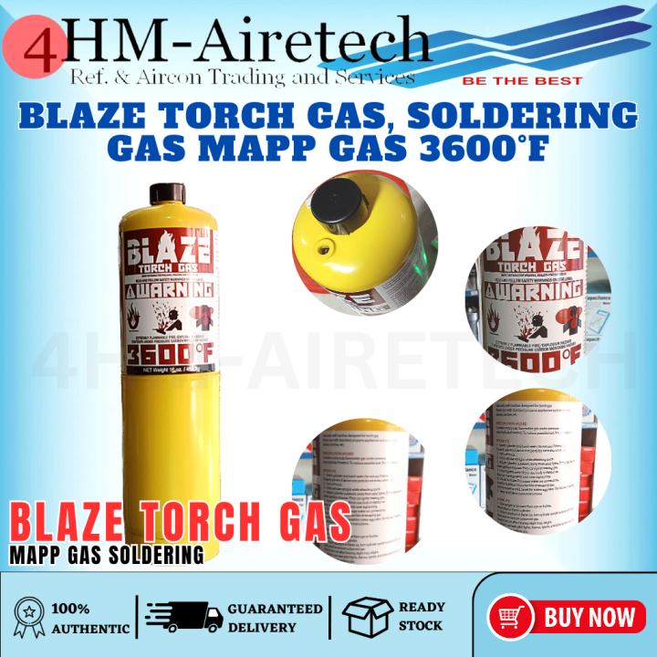 4HM Blaze Torch Gas, Soldering Gas FOR BRAZING AND SOLDERING | Lazada PH