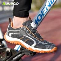 【LazGlobal】AUUPGO ใหม่ไม่ล็อครองเท้าขี่จักรยานจักรยานถนน Mtb รองเท้าจักรยานเสือภูเขารองเท้าผู้ชายผู้หญิงที่เดินทางมาพักผ่อนขี่จักรยานเบาระบายอากาศ