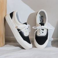 COD DSFGREYTRUYTU Canvas Shoes Womens 2022 New Student Hong Kong Style Shoes